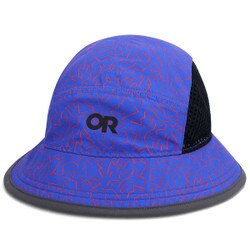 Outdoor Research Printed Swift Bucket Hat in Ultramarine Squiggle